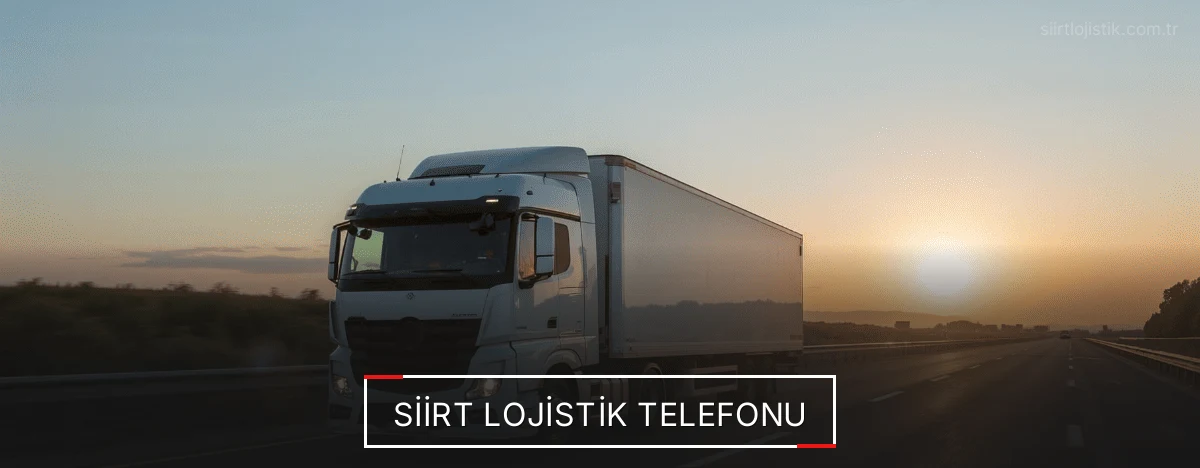 Siirt Lojistik Telefonu