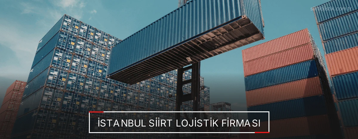 İstanbul Siirt Lojistik Firması